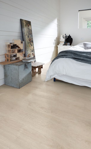 MEISTER Laminatboden MeisterDesign. laminate LC 150  Eiche weiß gelaugt 1-Stab 6181 - 1288 mm