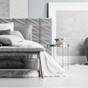 Vorschaubild Mollis Polsterpaneel Grau 15x30 cm