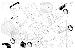 Husqvarna Rasenmäher gelegentliche Nutzung LC 153-HD, 96131003900, 2016-09