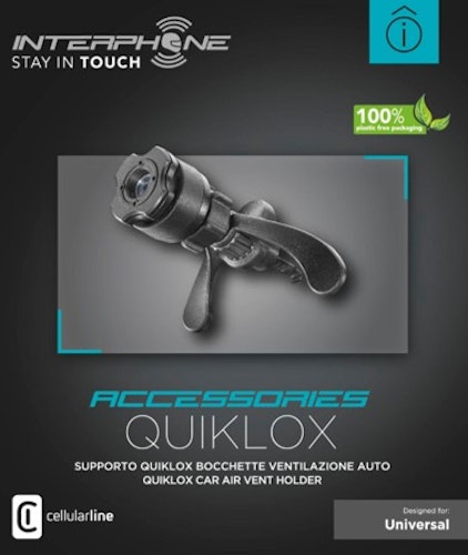 INTERPHONE Quiklox KFZ-Lüftungshalterung