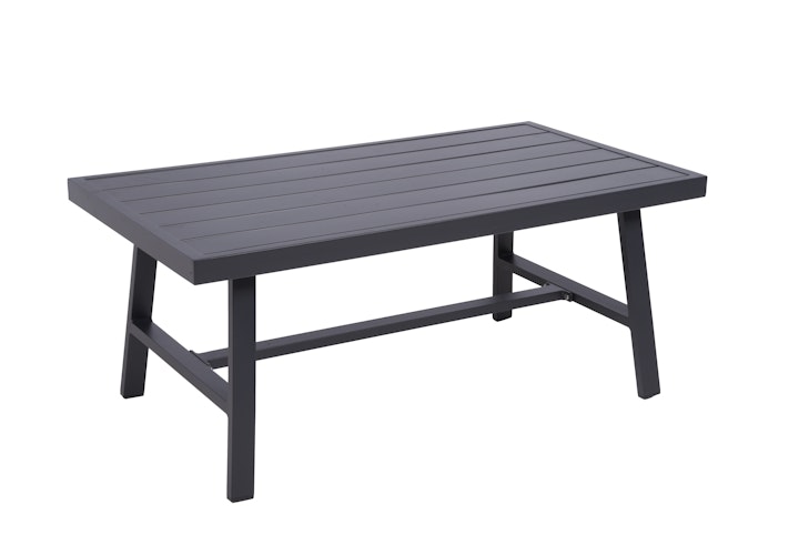 Garden Pleasure Lounge-Set DENIA, Aluminium Anthrazit / Rope / Kissen 100 % Polyester