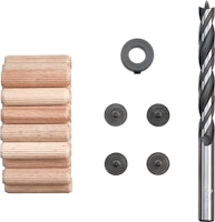 kwb Holzbohrer+Dübelsatz 10 mm 28106