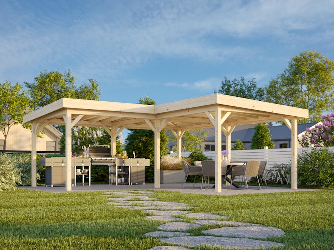 Palmako Carport/Pavillon Connect Lenna 24,9 m²