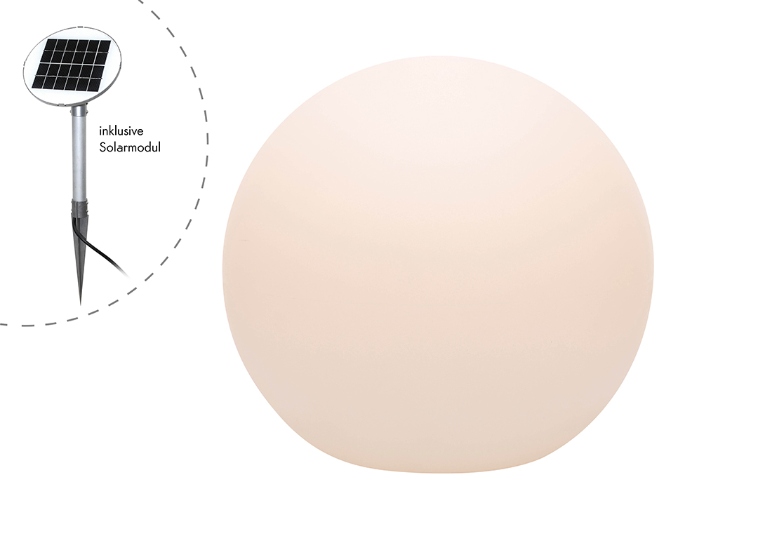 8 seasons design Solar LED-Kugelleuchte Shining Globe, verschiedene Größen