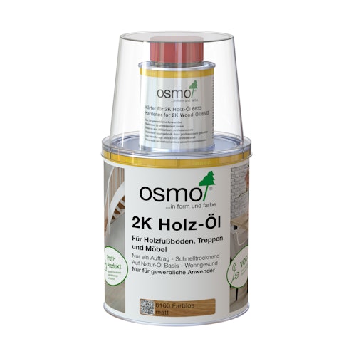 OSMO 2-K Holz-Öl inkl. Härter