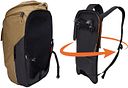 Vorschaubild Thule Rucksack Paramount Hybrid Pannier hellbraun