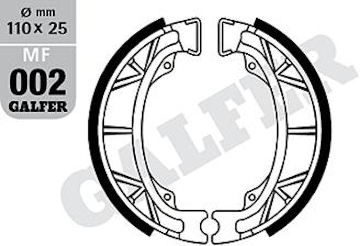 Galfer Bremsbacke MF002