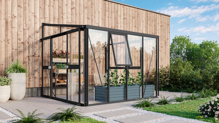 Vitavia Gewächshaus Helena 7000 inkl. 2 Seitenfenstern - 6,9 m²
