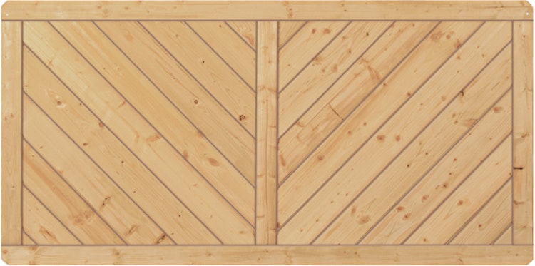 T&J CLASSIC DIAGONAL 1800 x 900 mm