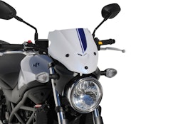 BODYSTYLE Sportsline Scheinwerferverkleidung ABS Kunststoff grau für SUZUKI SV 650 