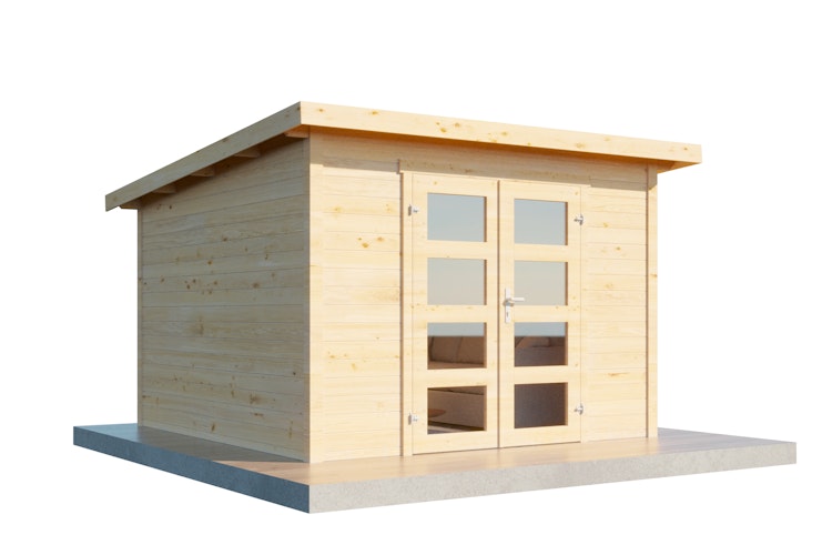Wolff Finnhaus Gartenhaus Thies 2929 - 28 mm