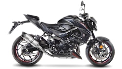 LeoVince SLIP-ON Edelstahl SBK LV ONE EVO für SUZUKI GSX-S 750/Z ABS A2