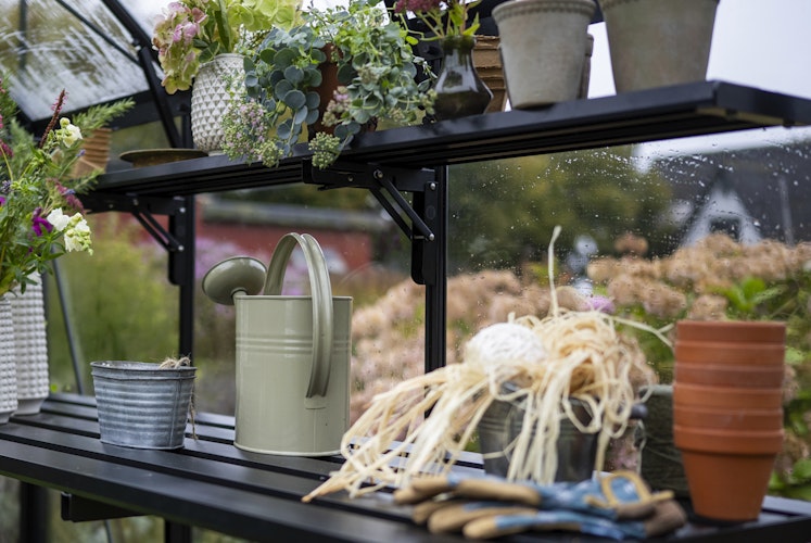 Juliana klappbares Lamellenregal für Gewächshaus Icon Pflanzenhaus 6 & 8 - 7,3 m² / 9,7 m²