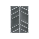 Vorschaubild Mollis Polsterpaneel Dunkelgrau  15x30 cm