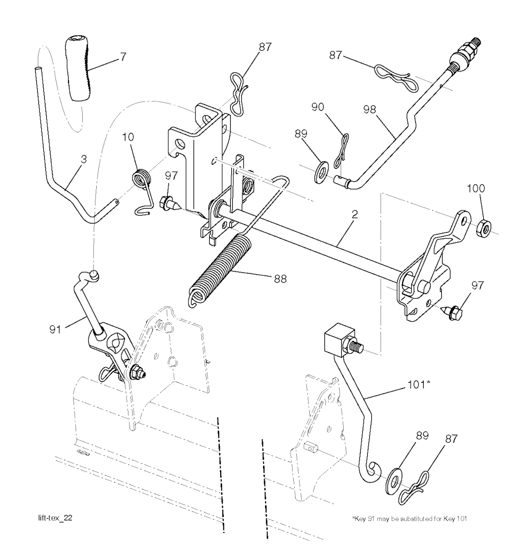 Explosionszeichnung Ersatzteile