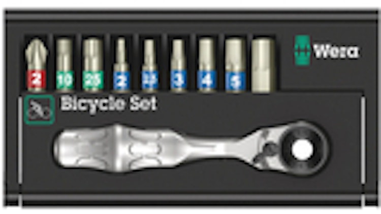 Wera Bitsatz Bicycle Set 9 - Mini Zyklop