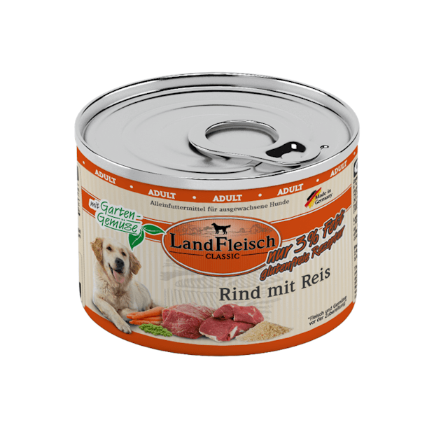 LandFleisch Hund Classic 195gVorschaubild