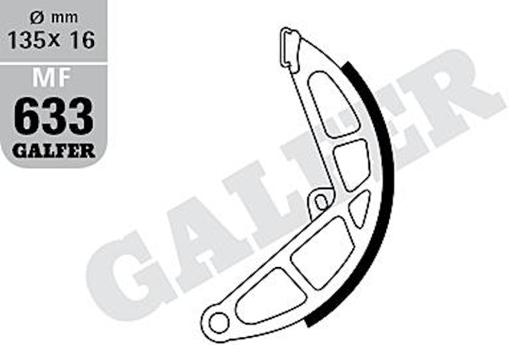 Galfer Bremsbacke MF633