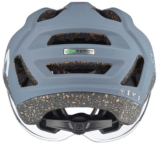 Bollé Eco React Visor Helm Gr. L grau