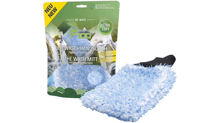 Dr. Wack Microfaser-Waschhandschuh F100 Waschhandschuh