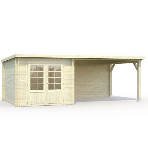 Palmako Gartenhaus Ella 6,9 + 10,0 m² - 28 mm