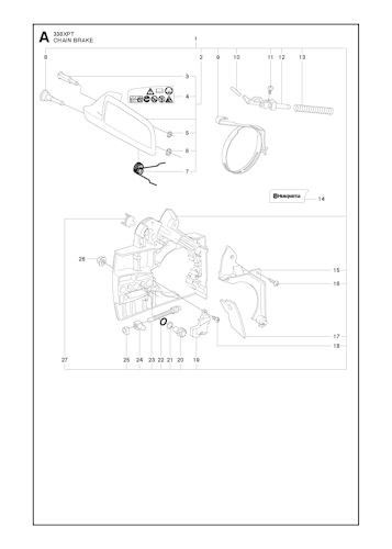 Husqvarna Kettensägen 20100600001 338 XP® T