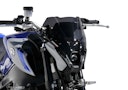 Vorschaubild ERMAX Naked-Bike-Scheibe Acrylic durchsichtig Schwarz getönt für YAMAHA MT-09 / SP