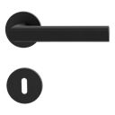 Vorschaubild Griffwerk VAYA 137 TRI fast2fix Fast2Fix GK3 Rosetten rund Buntbart Graphitschwarz