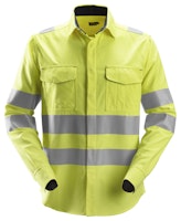 Snickers ProtecWork, Langarmhemd, Warnschutzklasse 3