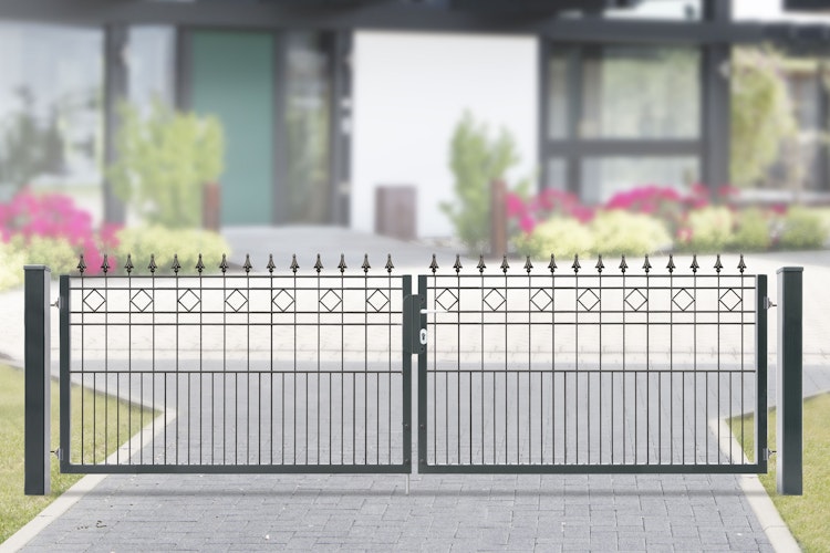 dz Flügeltor VARIO Residenz klassik RIMINI Doppeltor - Verschiedene Höhen und Weiten