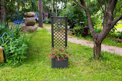 KHW Pflanzkasten klein mit Spalier 43 cm