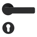 Vorschaubild Griffwerk VAYA 265 MINIMAL MODERN fast2fix Fast2Fix Rosetten rund Profilzylinder Graphitschwarz