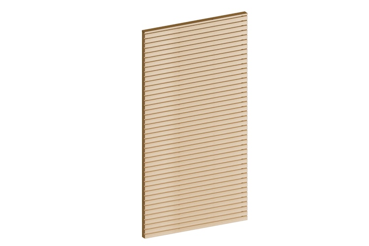 Skan Holz Seitenwand aus Lamellen B 113 x H 217 cm für Vordächer Fehmarn, Sellin, Prerow