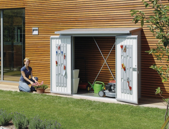 Biohort Woodstock Kaminholzlager Geräteschrank