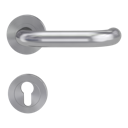 Vorschaubild Griffwerk Türgriff ALESSIA PROF Rosetten rund GK3