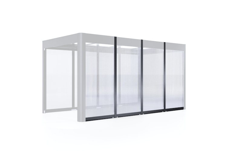 SunElements Wandelement SunCover Select - 10 mm Doppelstegplatten