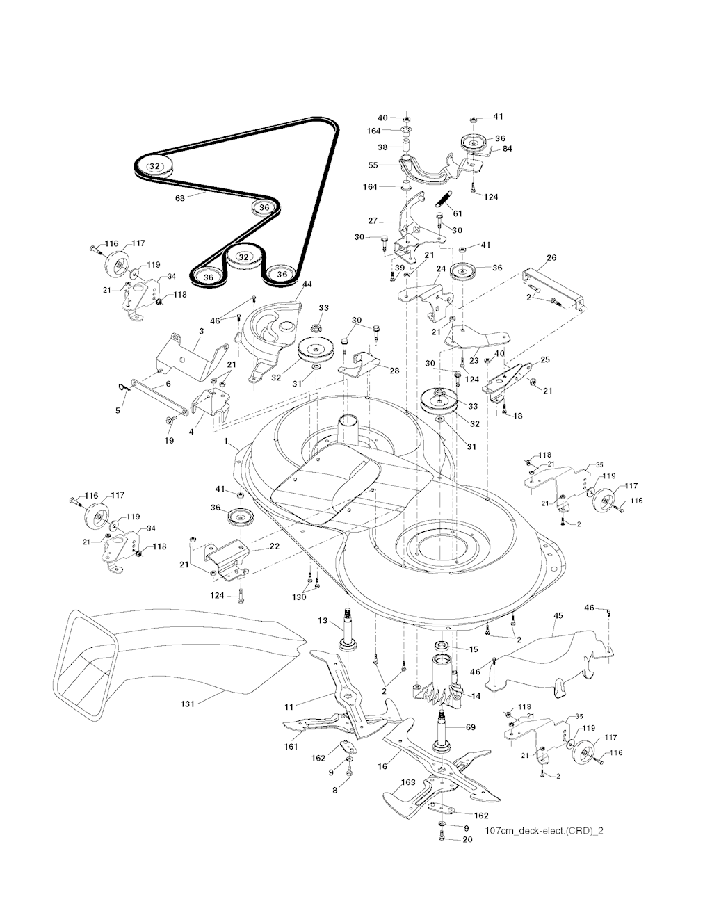 Explosionszeichnung Ersatzteile