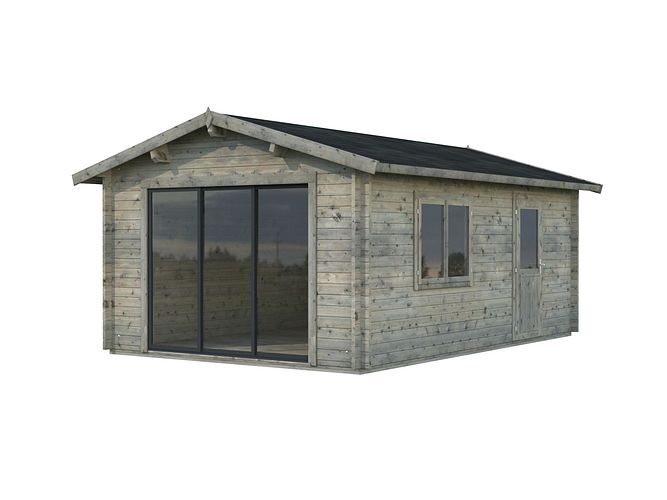 Palmako Gartenhaus Irene 19,0 m² - 44 mm Slide