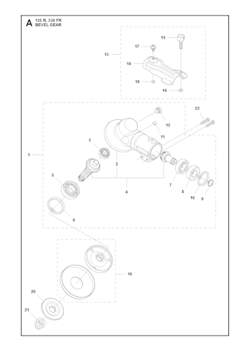 Husqvarna Motorsensen/Freischneider 966604801 135R Motorsense