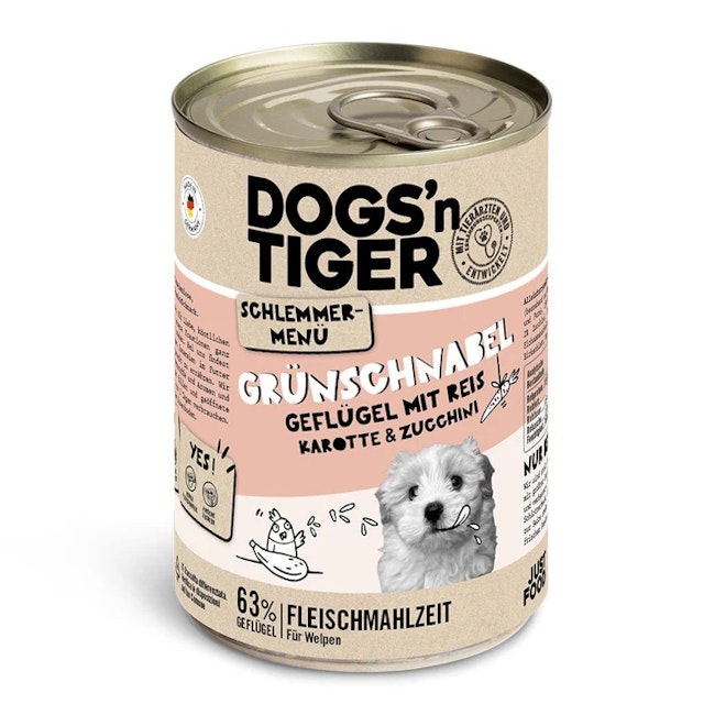 Dogs'n Tiger 400g Dose HundenassfutterVorschaubild