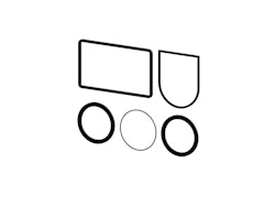 Kessel 70115 - Dichtungsset DN 100 für Staufix orange