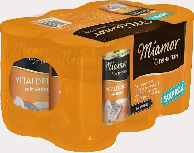Miamor Trinkfein Vitaldrink Sixpack 6 x 135 Milliliter Katzennahrungsergänzung