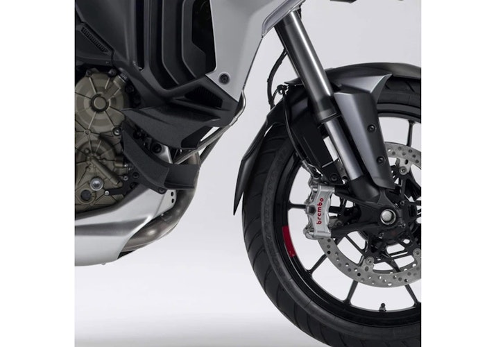 BODYSTYLE Kotflügelverlängerung vorne ABS Kunststoff schwarz-matt für DUCATI Multistrada V4 Rally, Multistrada V4/S