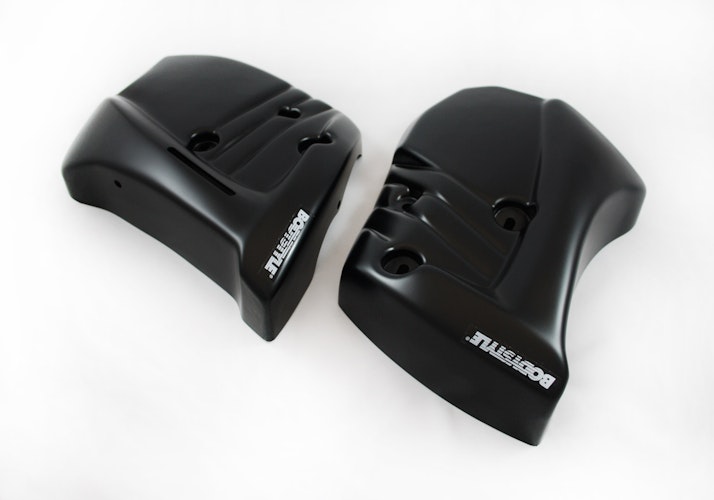 BODYSTYLE Sportsline Kühlerseitenverkleidung  ABS Kunststoff schwarz für YAMAHA MT-10 / SP 