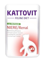KATTOVIT Feline Diet Niere/Renal 85g Beutel Katzennassfutter Diätnahrung