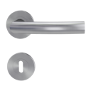 Vorschaubild Griffwerk Türgriff LORITA PROFESSIONAL Schraubrosette- Edelstahl matt