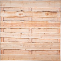 T&J LOLLAND Sichtschutzzaun Lärche 1800 x 1500 mm