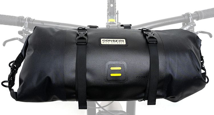 CONTEC Lenkertasche Mile Grinder Front schwarz
