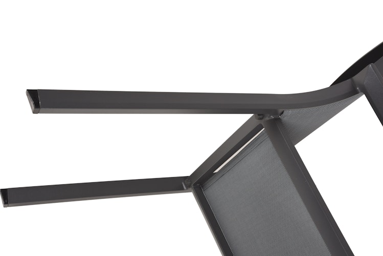 Garden Pleasure Gartenmöbel Set RANA 07, Tisch 162 x 90 + 8 Stapelsessel, Aluminium / Keramik / Kunststoffgewebe