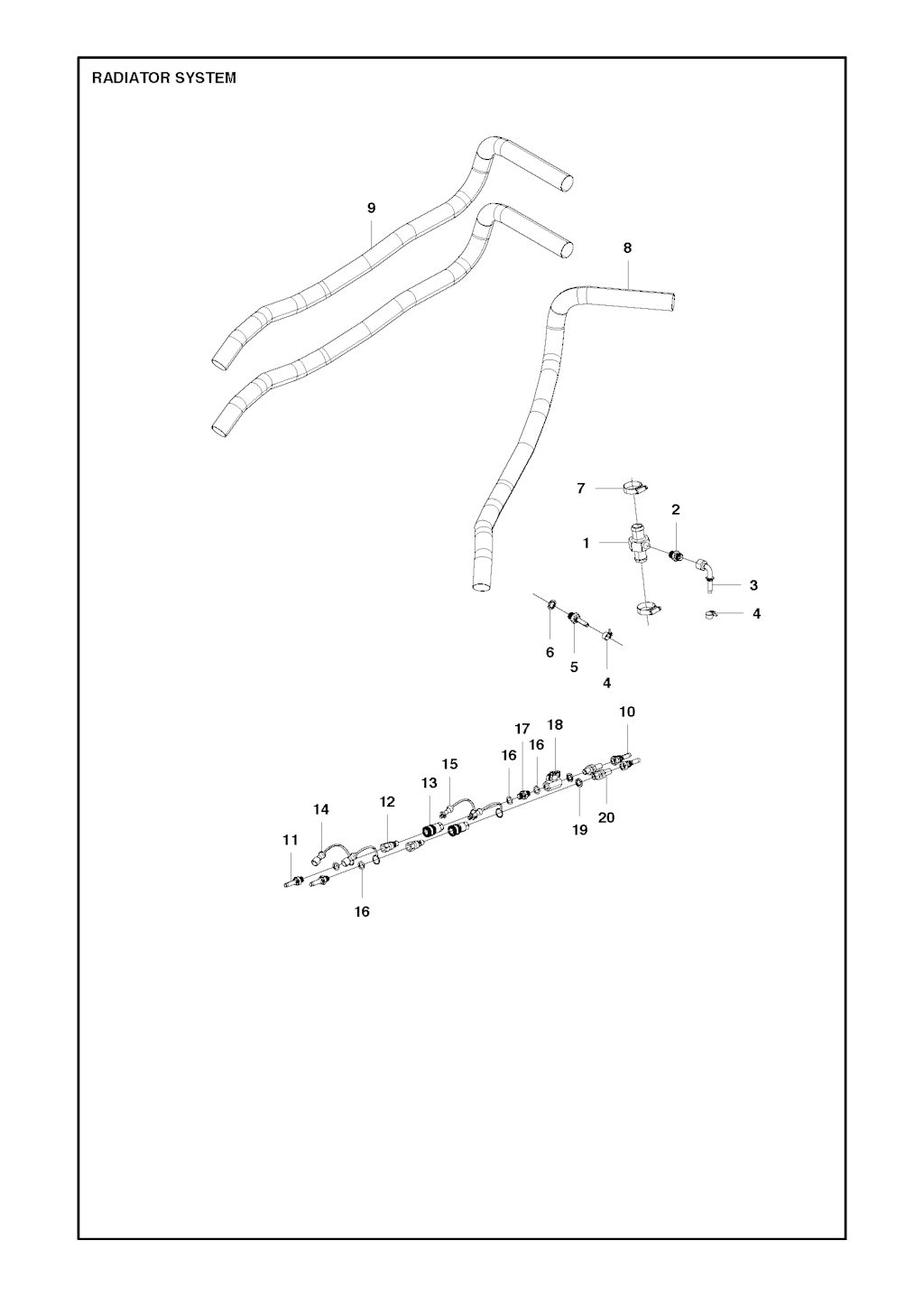 Explosionszeichnung Ersatzteile